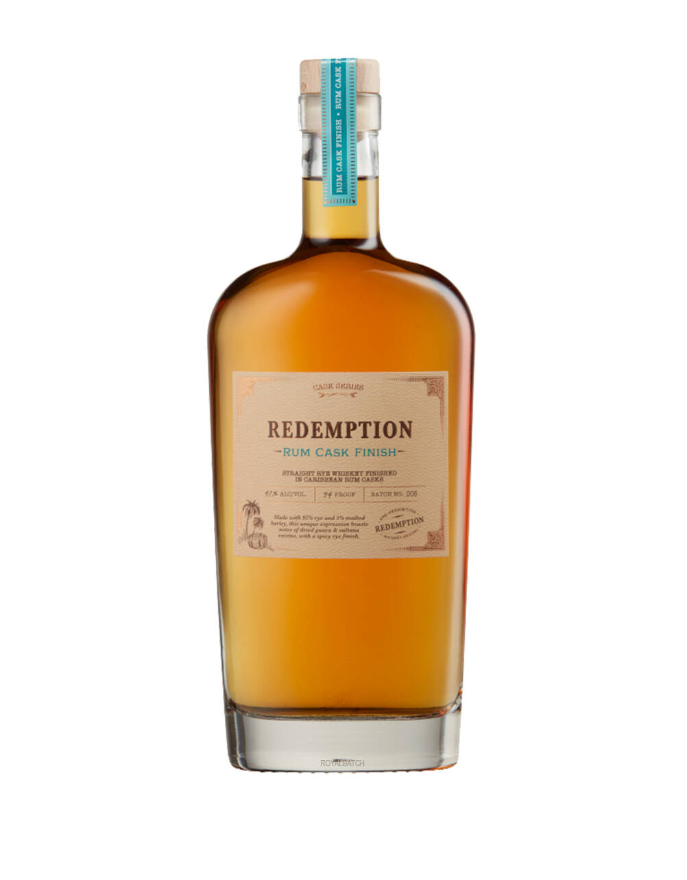 Redemption Rum Cask Finish Rye Whiskey