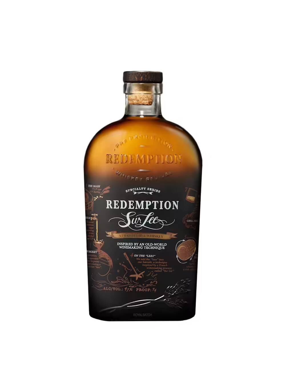 Redemption Sur Lee Straight Rye Whiskey