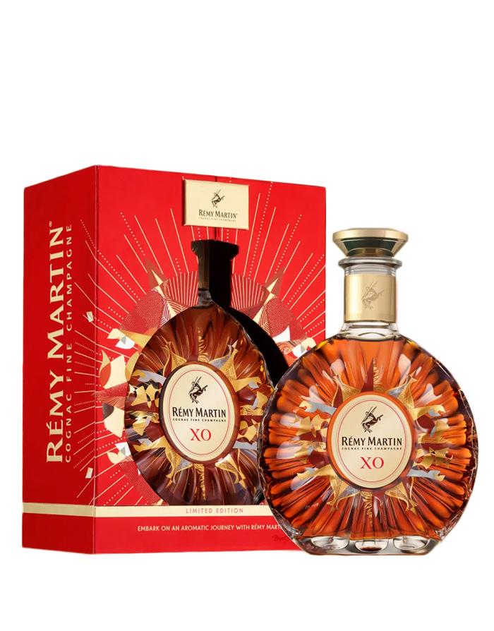 Remy Martin XO Cognac Fine Champagne Limited Edition Holiday Decorated 2022