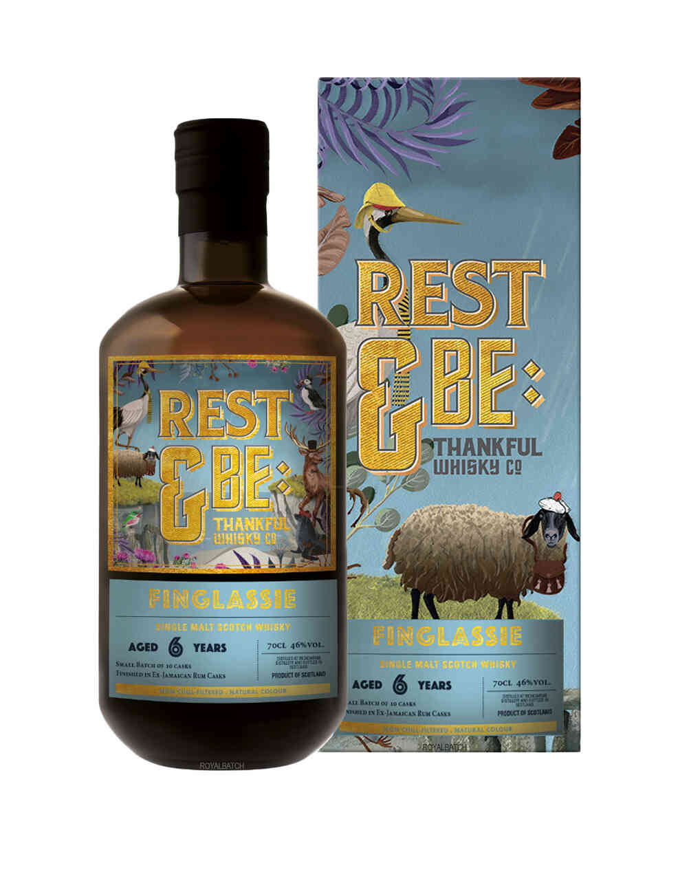Rest and Be Thankful Whiskey Co Finglassie 6 Year old Single Malt Scotch Whisky