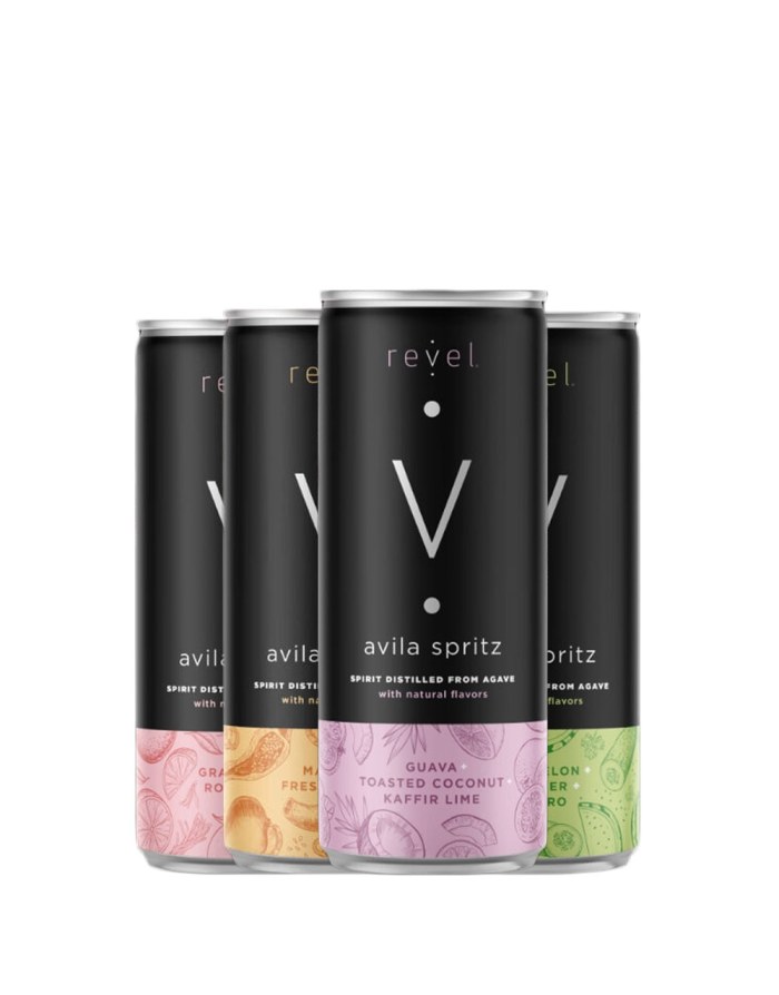 Revel Spirits Avila Spritz Variety (4 pack) 355 ML