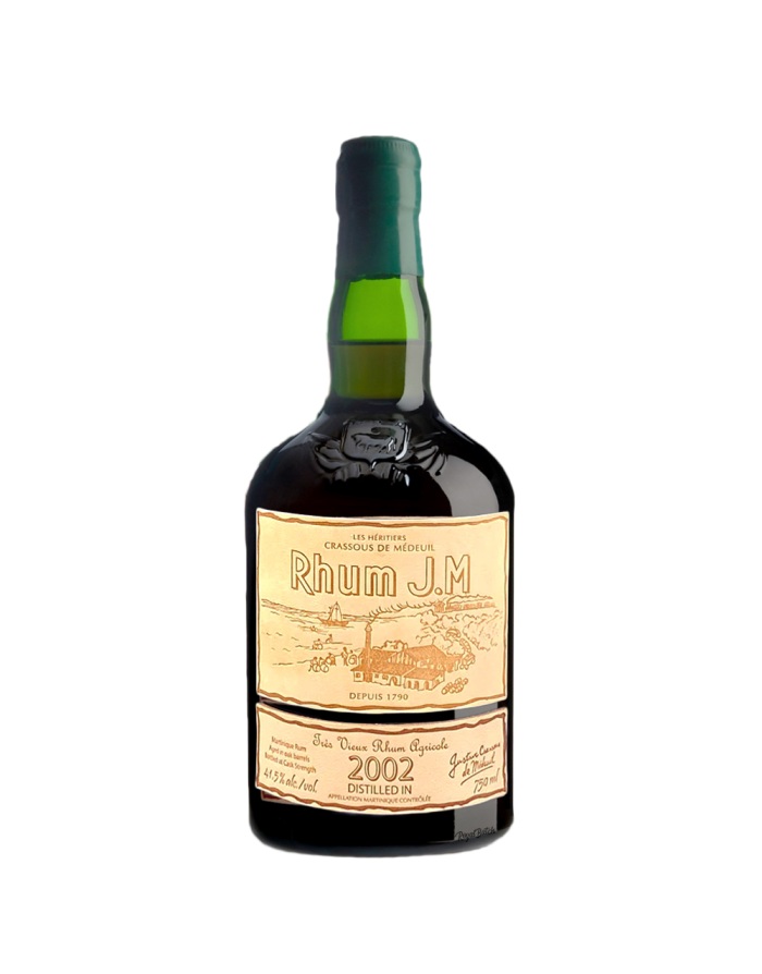 Rhum J.M  Martinique Distilled 2002 15 year old Rum