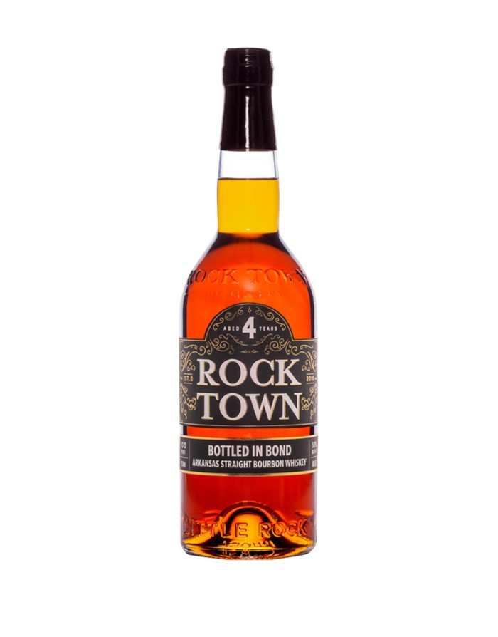 Rock Town Bottled In Bond Arkansas 4 Years old Straight Bourbon Whiskey