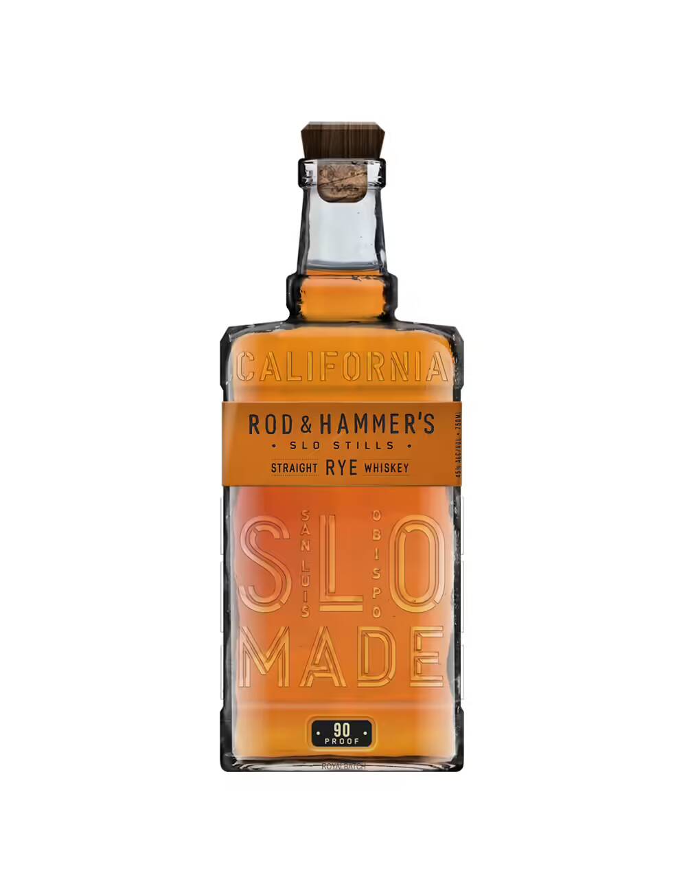 Rod and Hammers Slo Stills Straight Rye Whiskey
