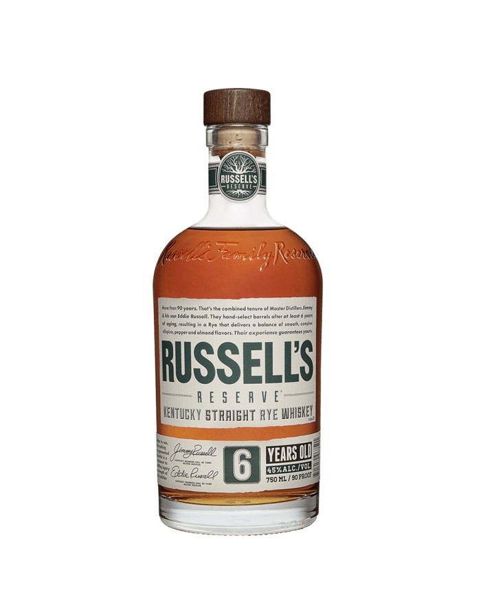 Russell's Reserve Rye 6 Year Old Rye Whiskey