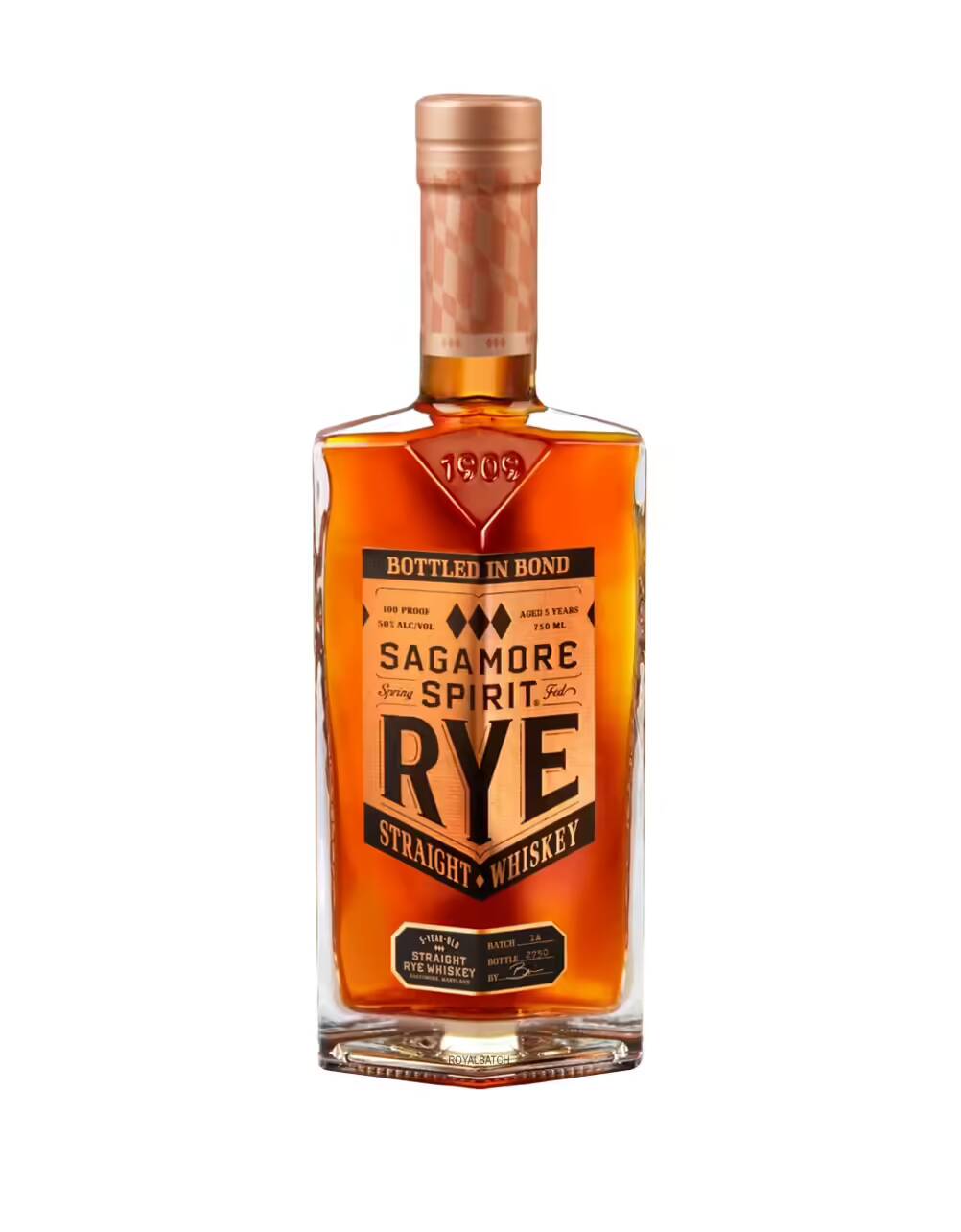 Sagamore Spirit Bottled in Bond 5 Year Old Straight Rye Whiskey