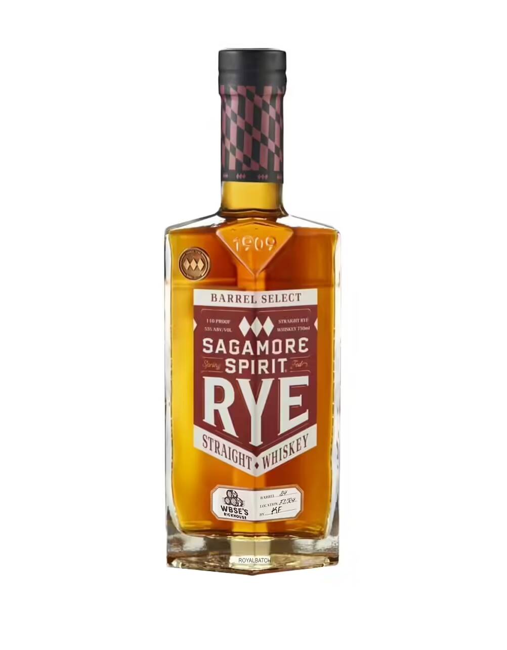 Sagamore Spirit WBSE Rick House Barrel Select 7 Year Old Straight Rye Whiskey