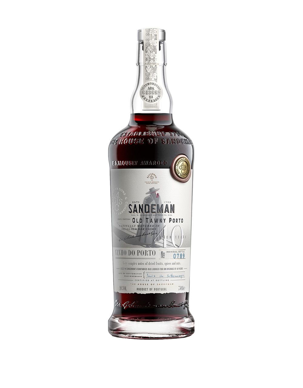 ROYAL ROYAL Sandeman Old Tawny Porto 40 Year Old Wine