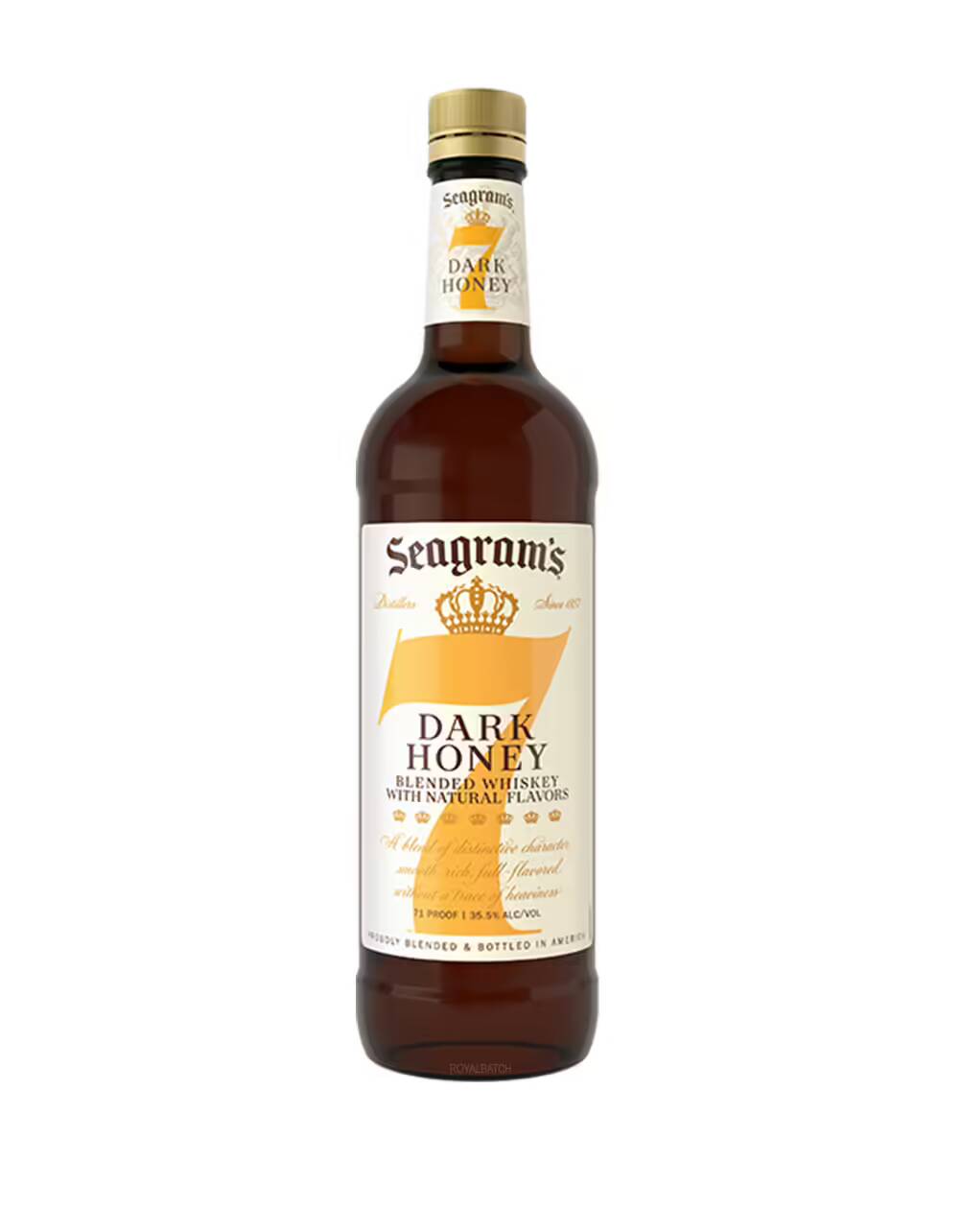 Seagrams 7 Crown Dark Honey Whiskey