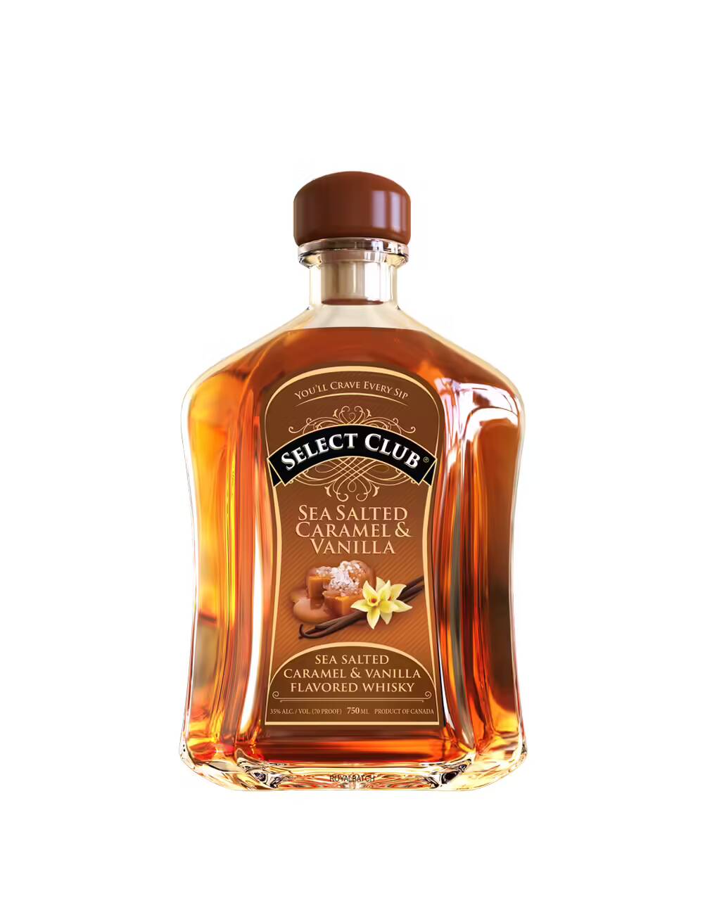 Select Club Sea Salted Caramel and Vanilla Flavored Whisky