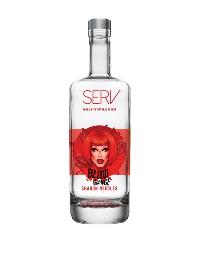 Serv Vodka Sharon Needles Blood Orange