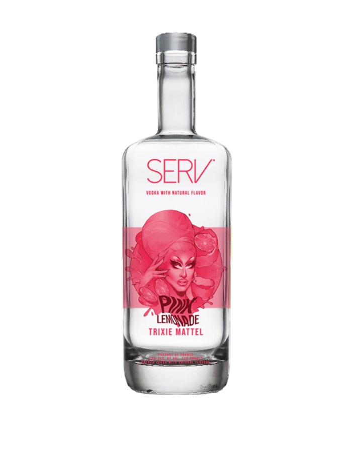 Serv Vodka Trixie Mattel Pink Lemonade