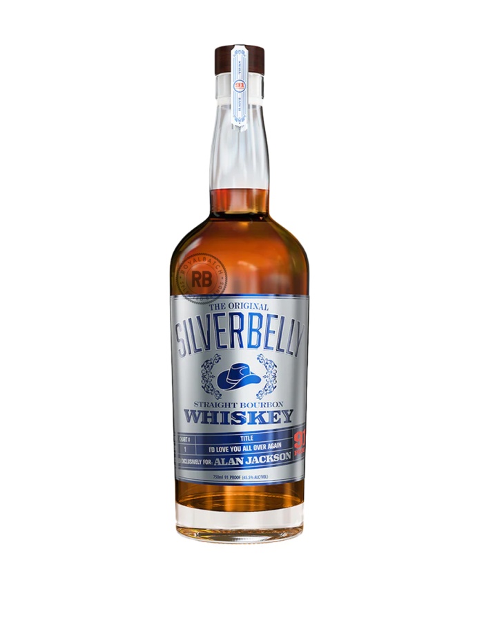 Silverbelly x Alan Jackson “I’d Love You All Over Again” Straight Bourbon Whiskey