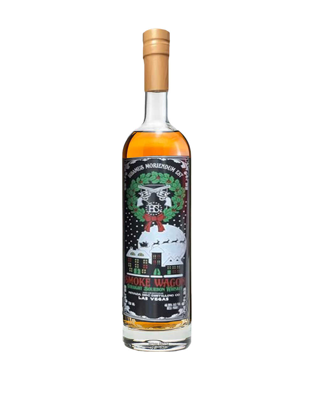 Smoke Wagon Straight Bourbon Whiskey Christmas Edition 2023