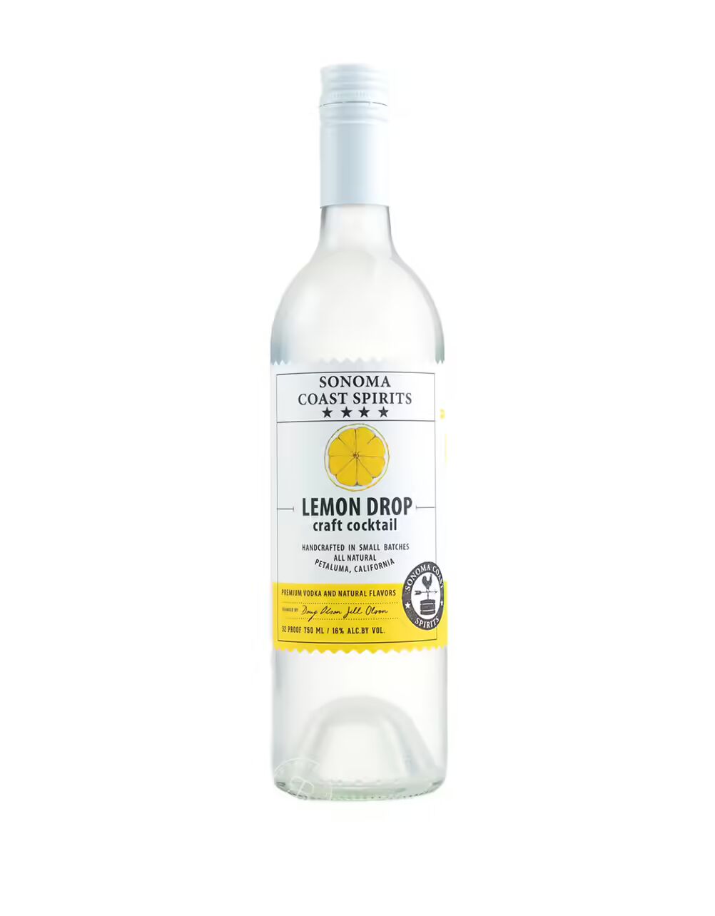 Sonoma Coast Spirits Lemon Drop Craft Cocktail