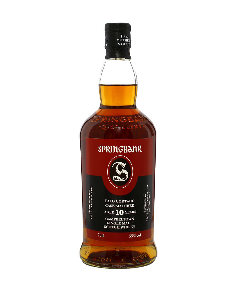 Springbank Palo Cortado Cask Matured 10 Year Old Single Malt Scotch Whisky