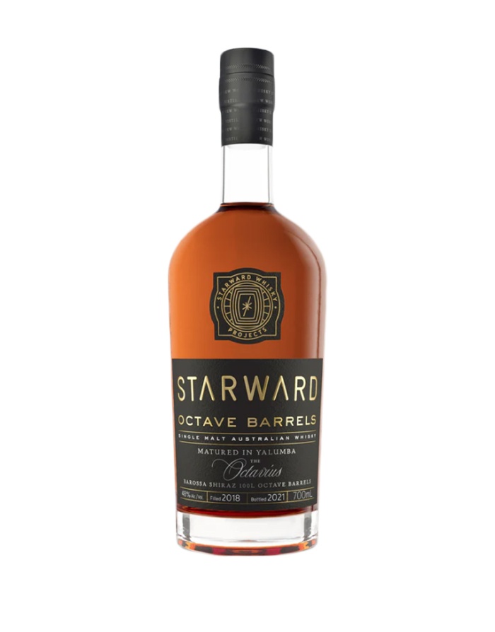 Starward Octave Barrels Matured in Yalumba Single Malt Australian Whiskey