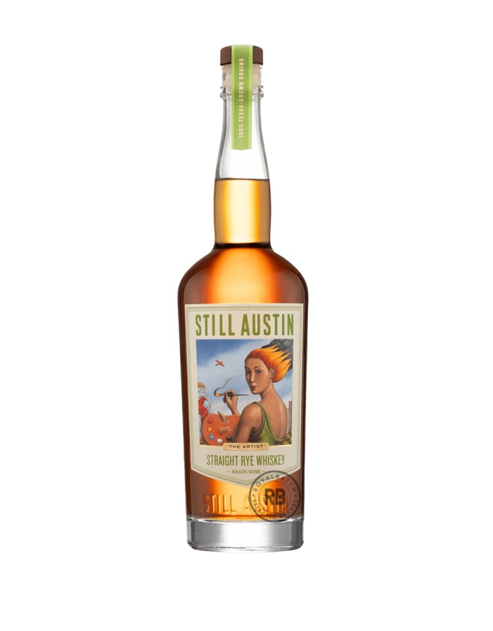Still Austin The Artist Texas Straight Rye Whiskey