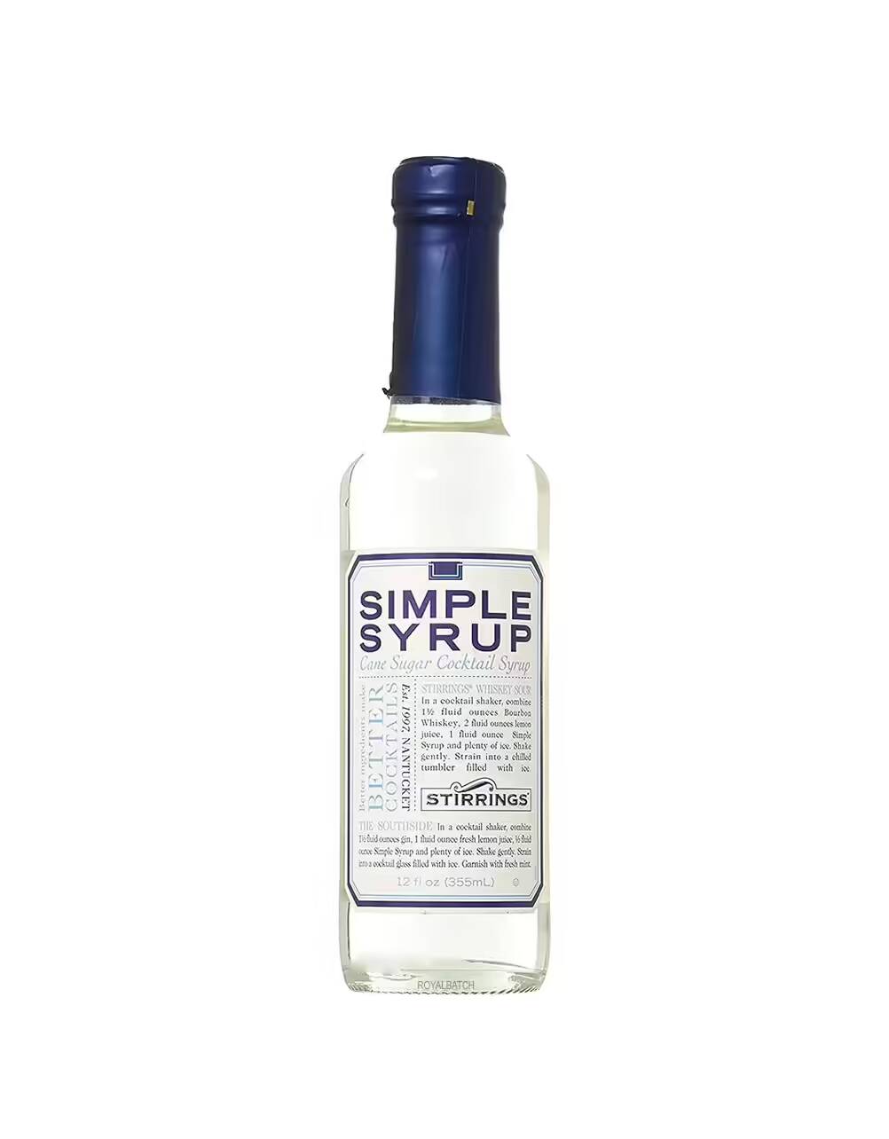 Stirrings Simple Syrup for Cocktails 355ml
