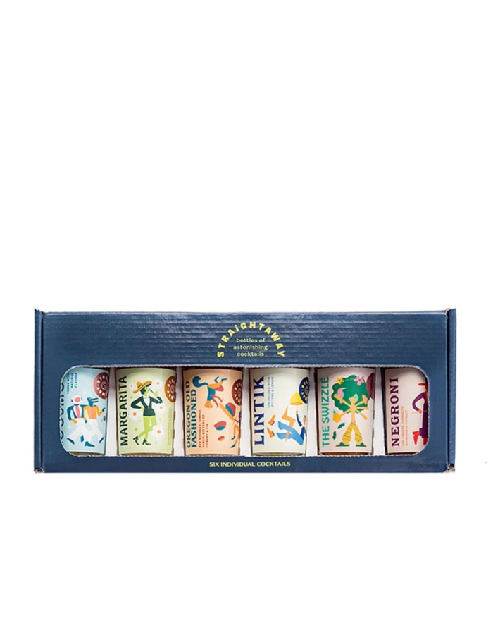 Straightaway Six Festive Cocktails Holliday Tool Box 2022 50 ml