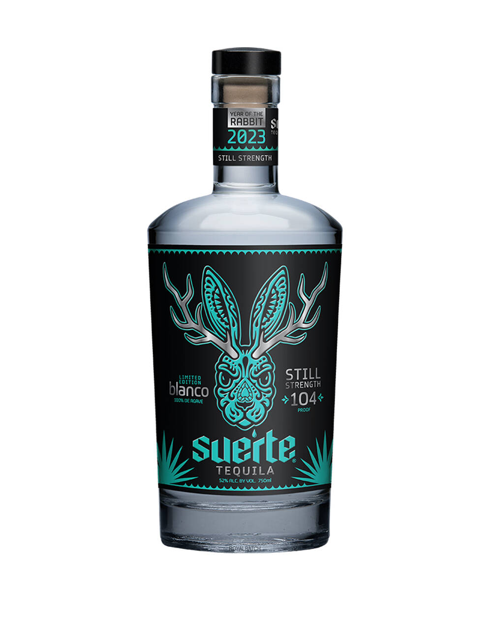Suerte Still Strength Blanco Tequila Year of the Rabbit 2023
