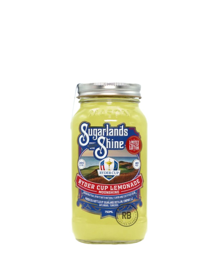 Sugarlands Shine Ryder Cup Lemonade Flavored Moonshine