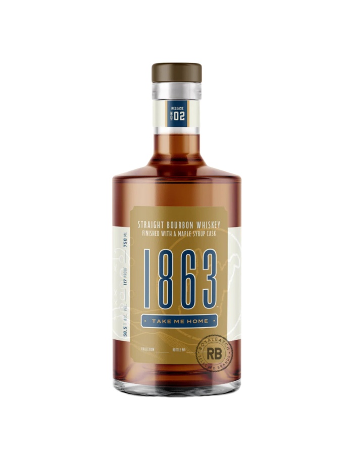 Swilled Dog 1863 Take Me Home Straight Bourbon Whiskey