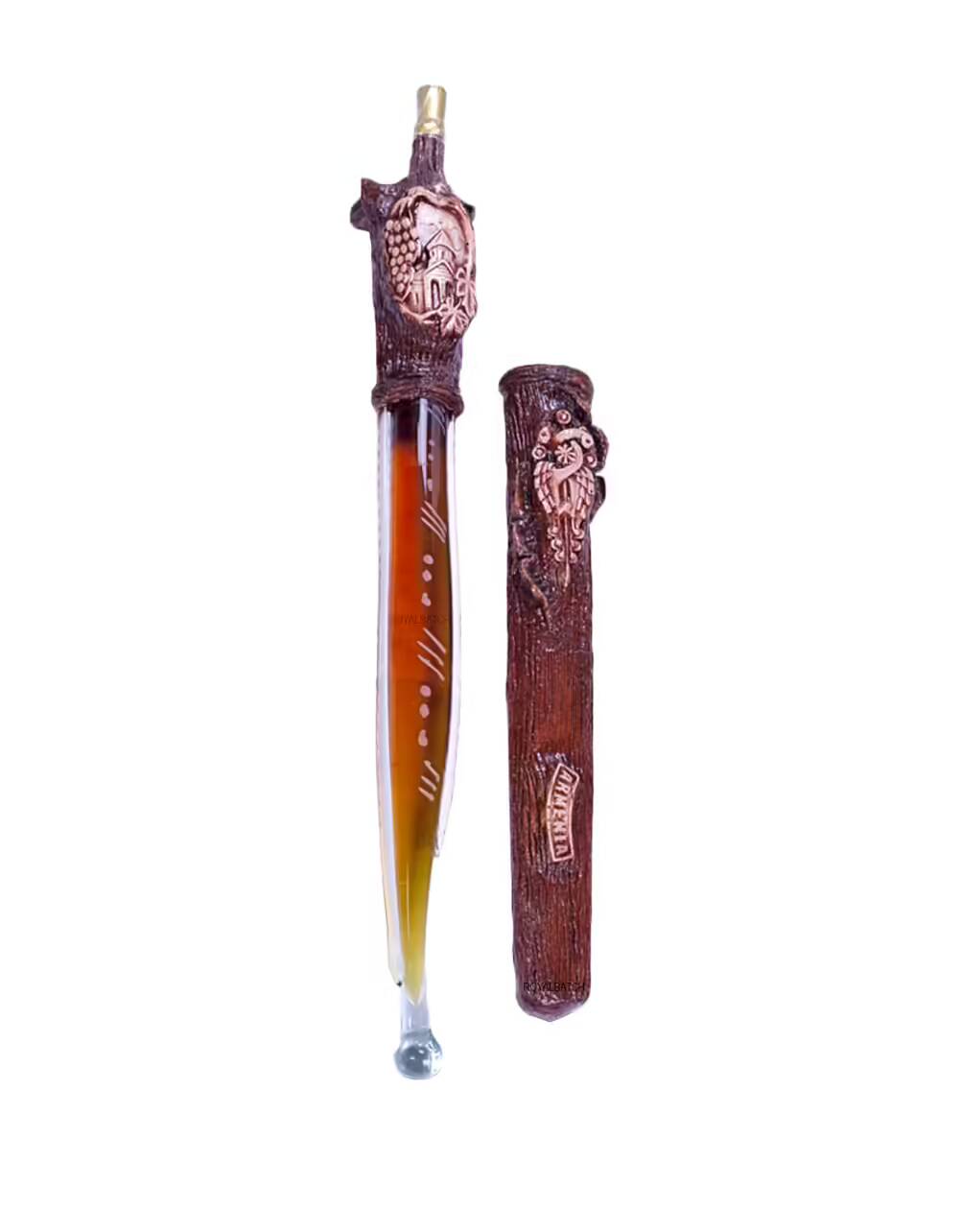 Sword and Scabbard 5 Year Old Souvenir XO Brandy