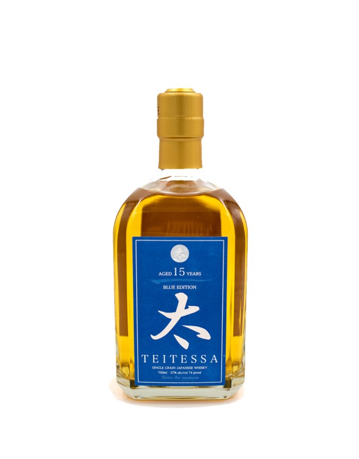 Teitessa Single Grain Blue Edition 15 year old Japanese whisky