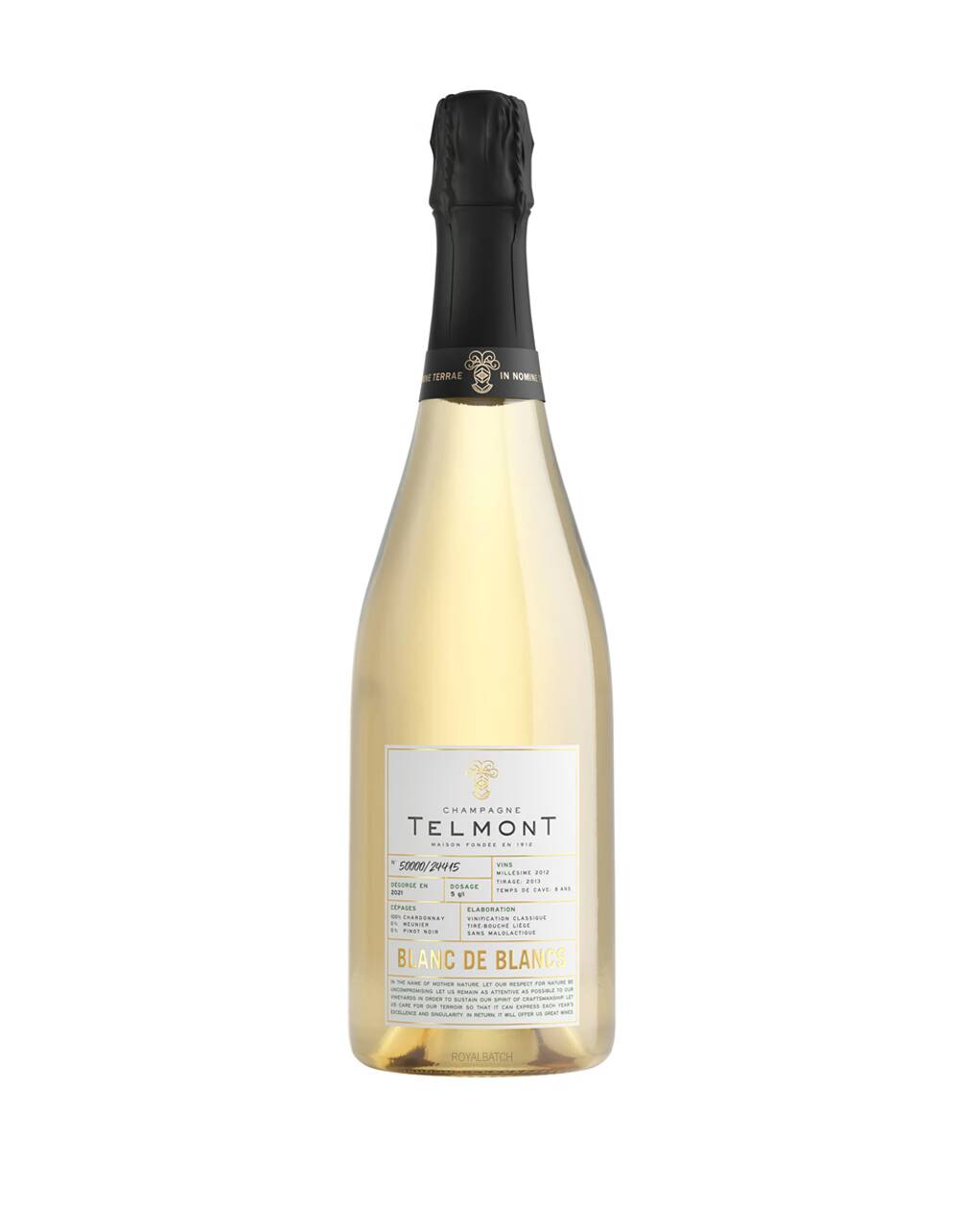 Telmont Blanc De Blancs 2012 Champagne