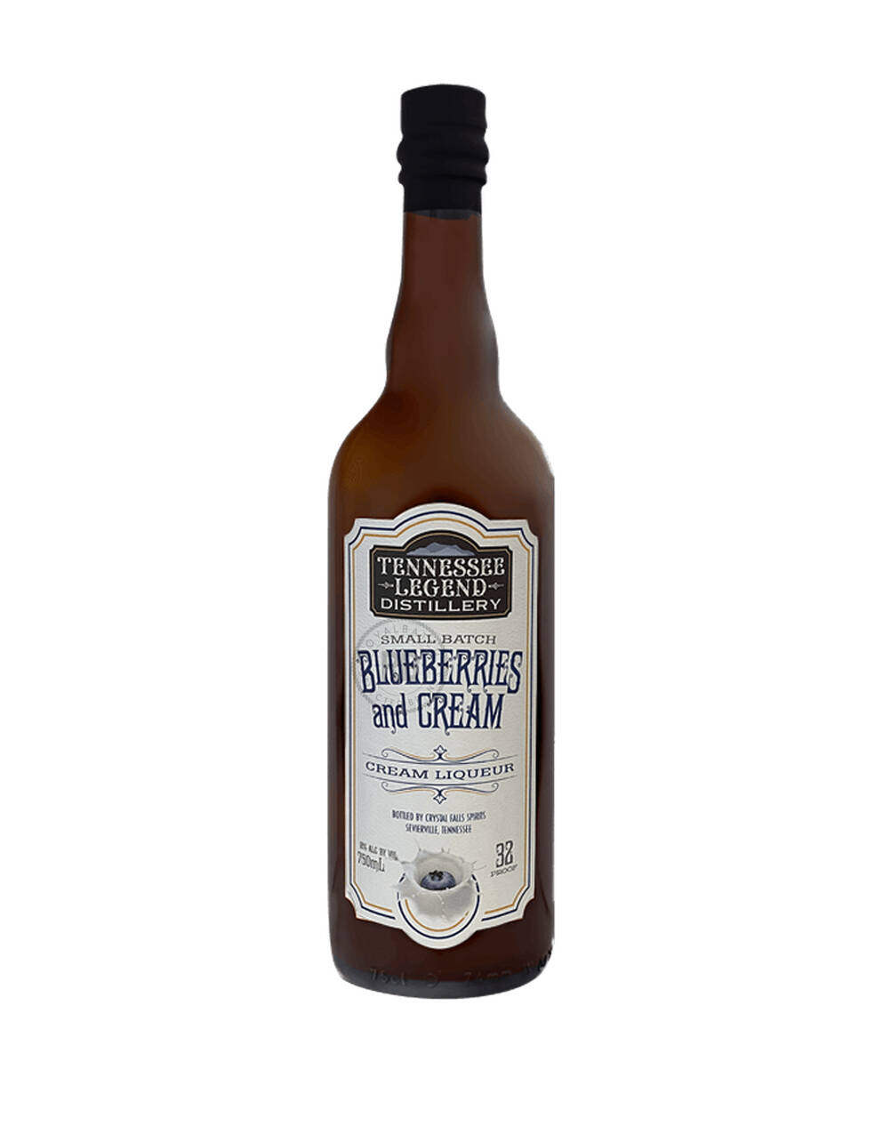 Tennessee Legend Small Batch Blueberries and Cream Liqueur