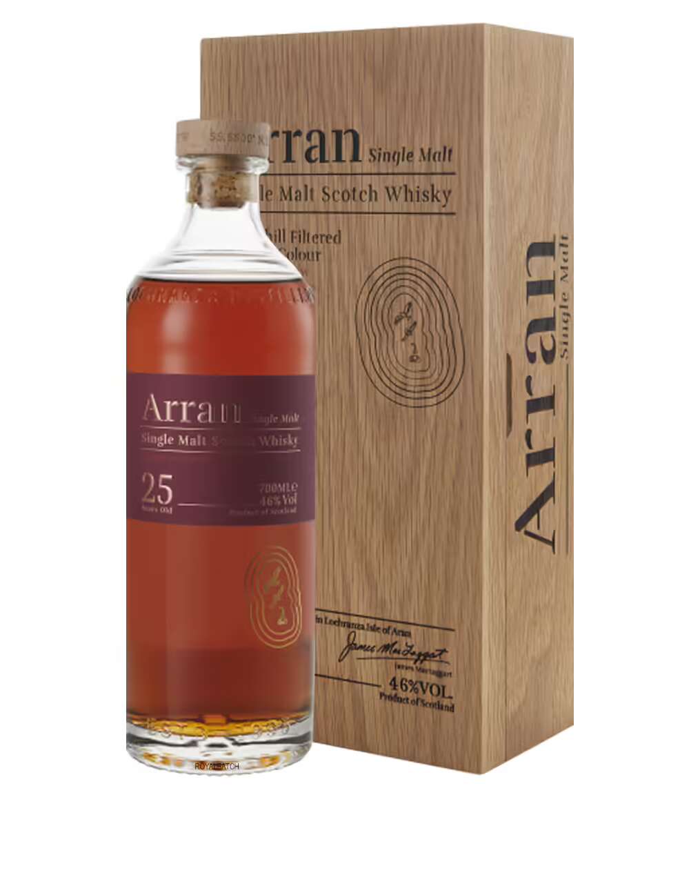The Arran 25 Year Old Single Malt Scotch Whisky