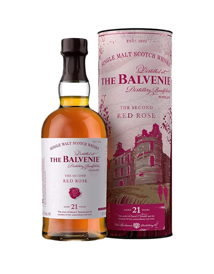 The Balvenie The Second Red Rose 21 Year Old Single Malt Scotch Whisky