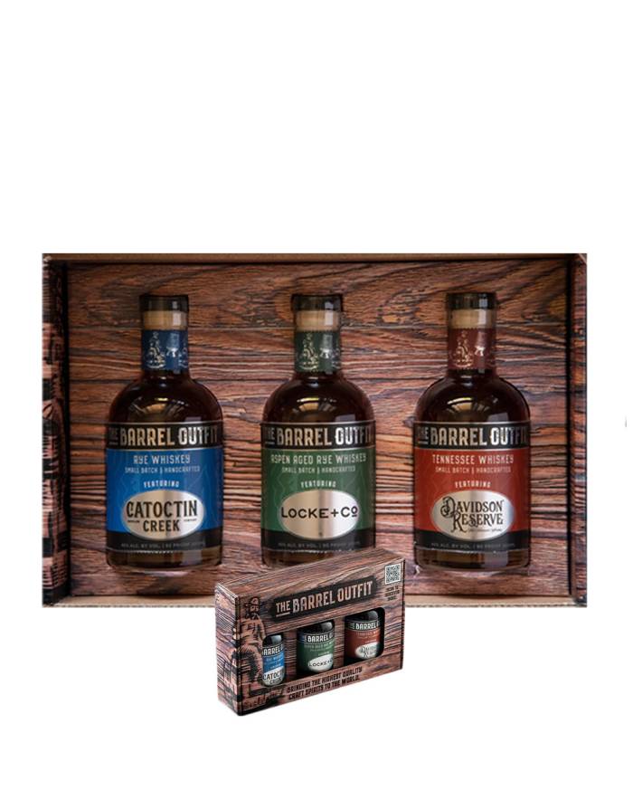 The Barrel Outfit Variety 3 Pack 200ml Whisky