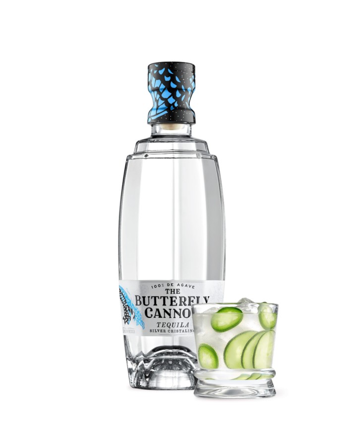 The Butterfly Cannon Silver Cristalino Tequila