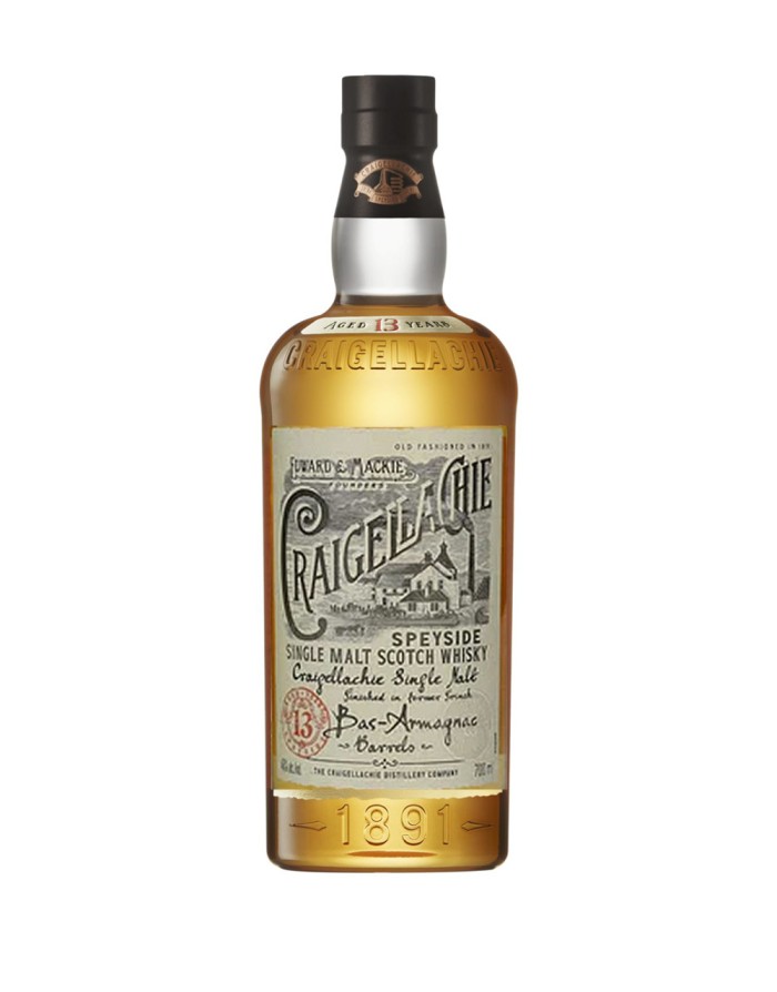 Craigellachie Distillery Speyside Bas Armagnac 13 year Scotch Whisky