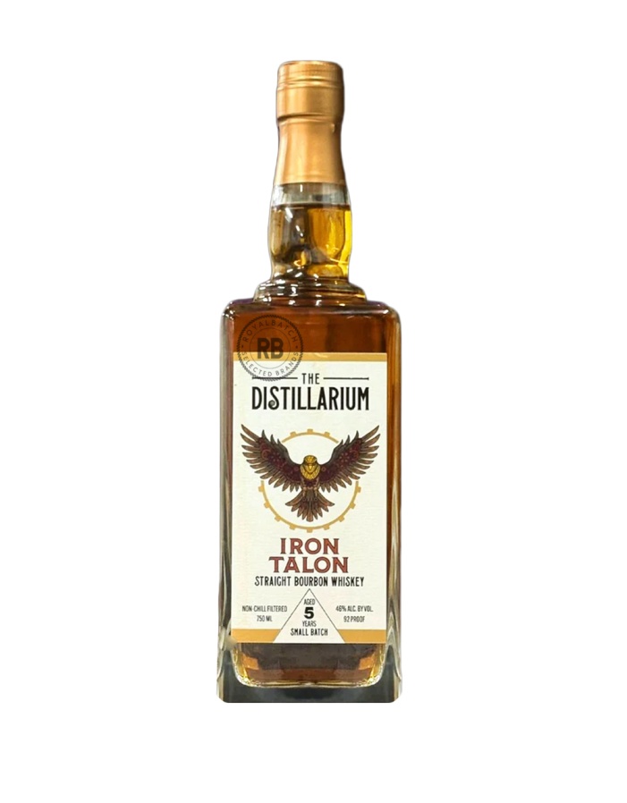 The Distillarium Iron Talon 5 Year Old Small Batch Straight Bourbon Whiskey