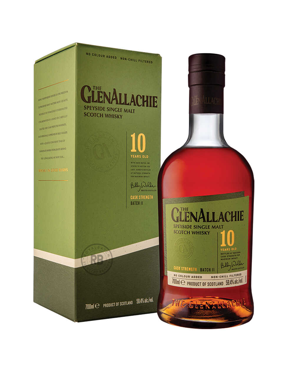 The GlenAllachie 10 Year Old Cask Strength (Batch 6) Single Malt Scotch Whisky