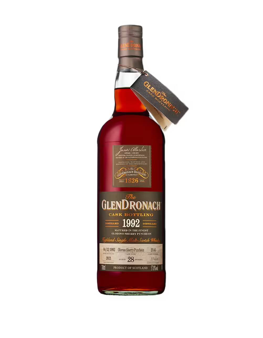 The Glendronach Cask Bottling 28 Year Old 1992 Scotch Whisky