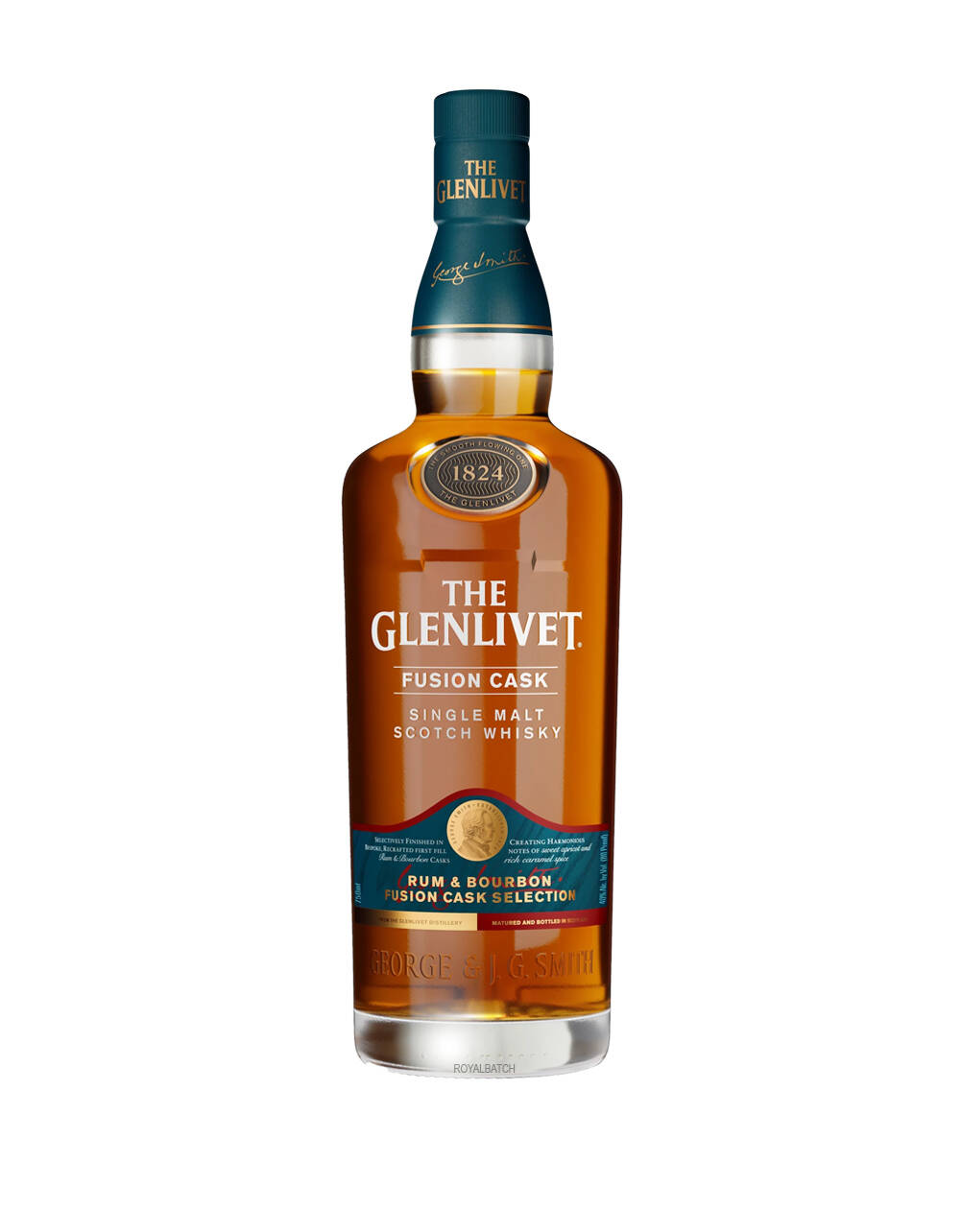 The Glenlivet Fusion Cask Rum and Bourbon Selection Scotch Whisky