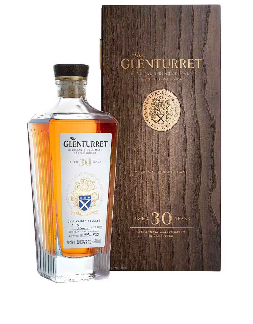 The Glenturret 30 Year Old Single Malt Scotch Whisky