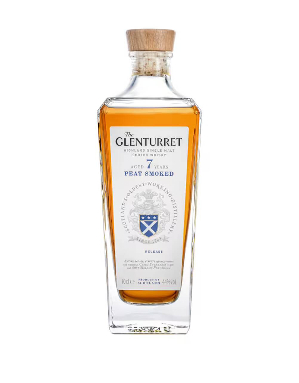 The Glenturret Peat Smoked 7 Year Old Single Malt Scotch Whisky