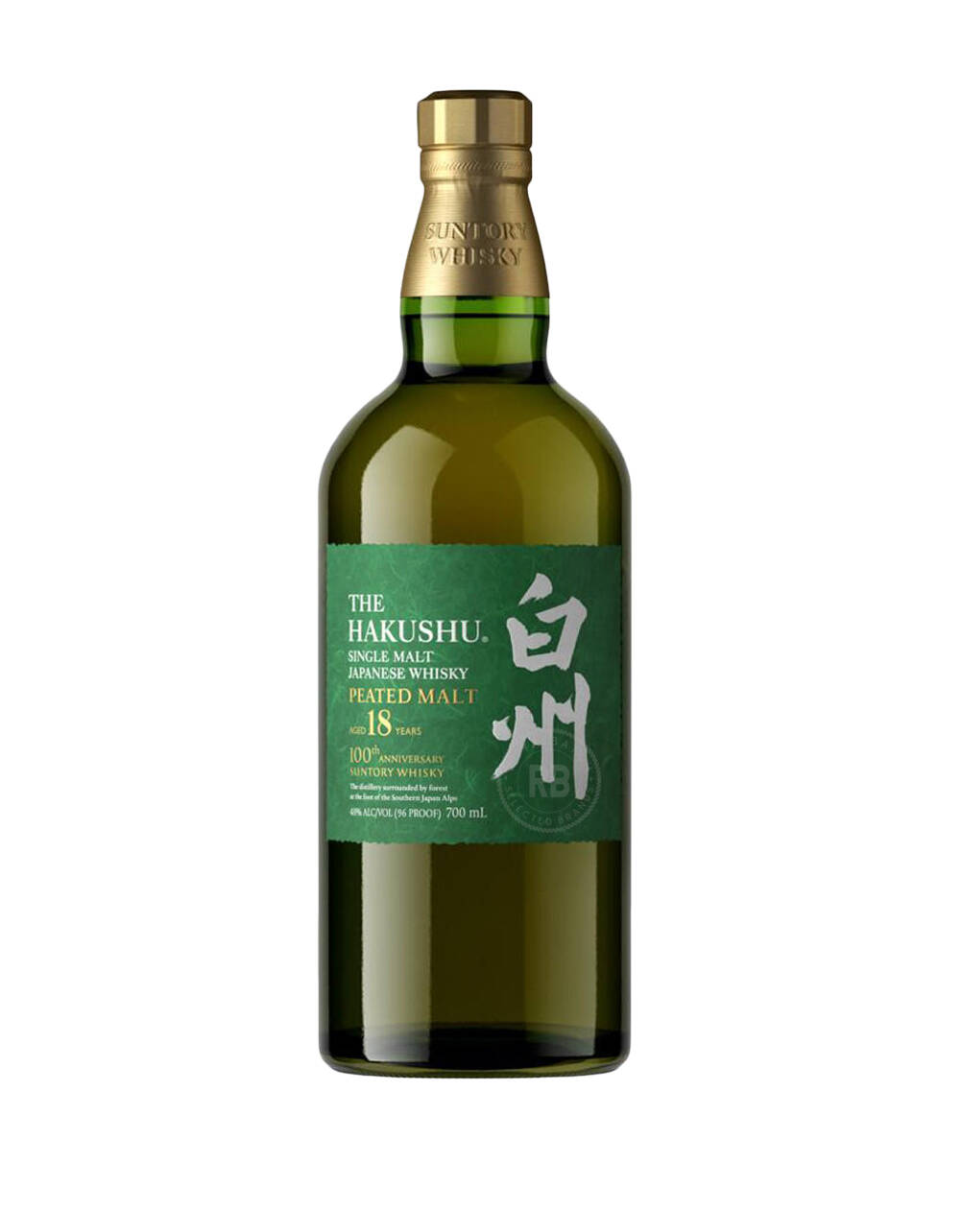 The Hakushu 18 Year Old Peated Malt Japanese Whisky