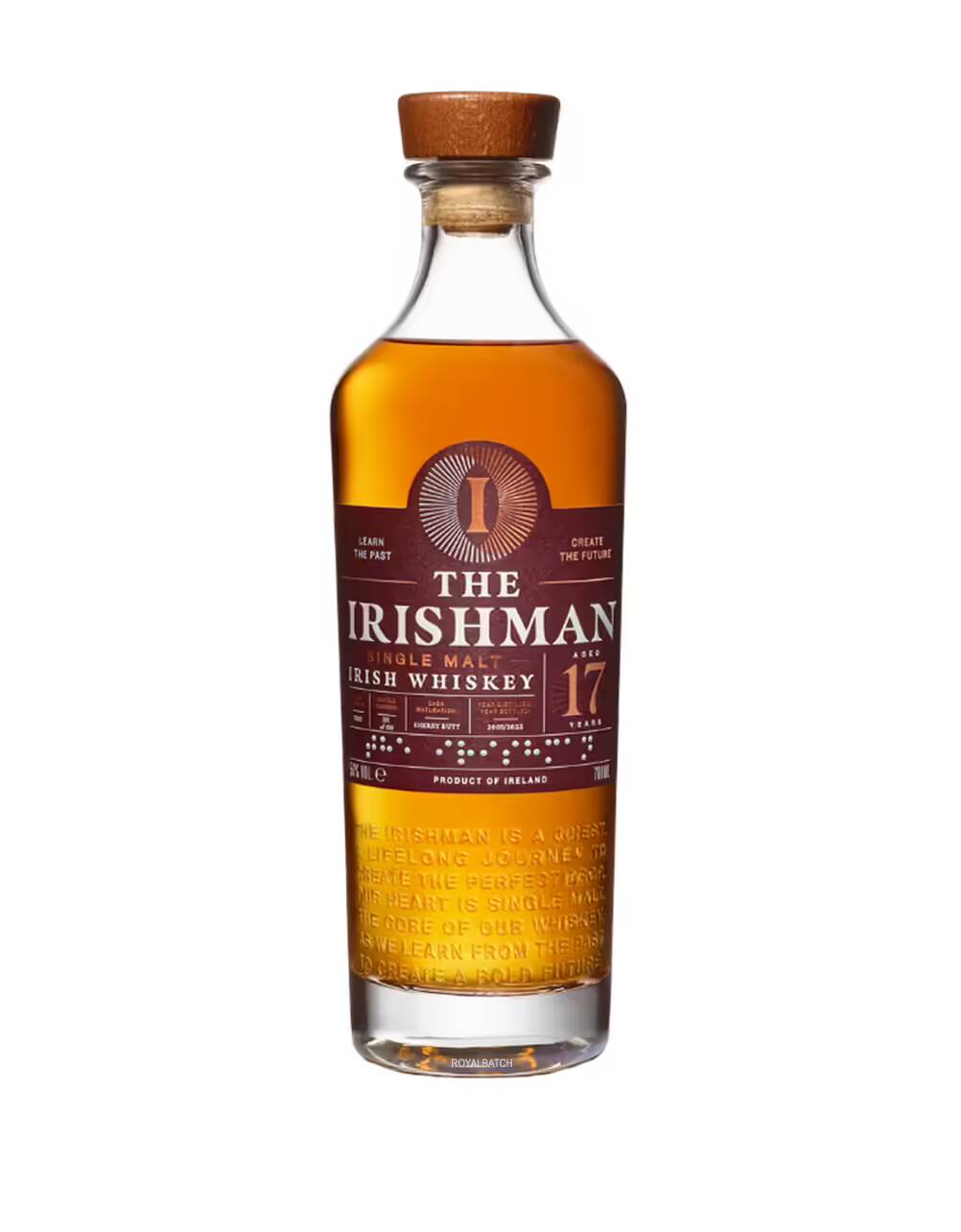 The Irishman 17 Year Old Sherry Cask Single Malt Irish Whiskey