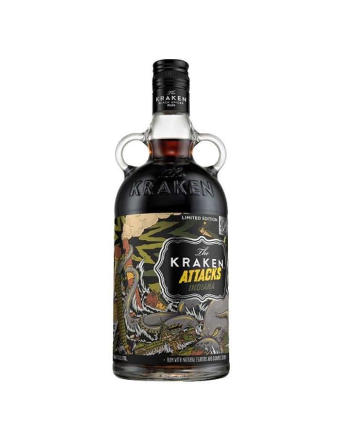 The Kraken Attacks Indiana Limited Edition Rum