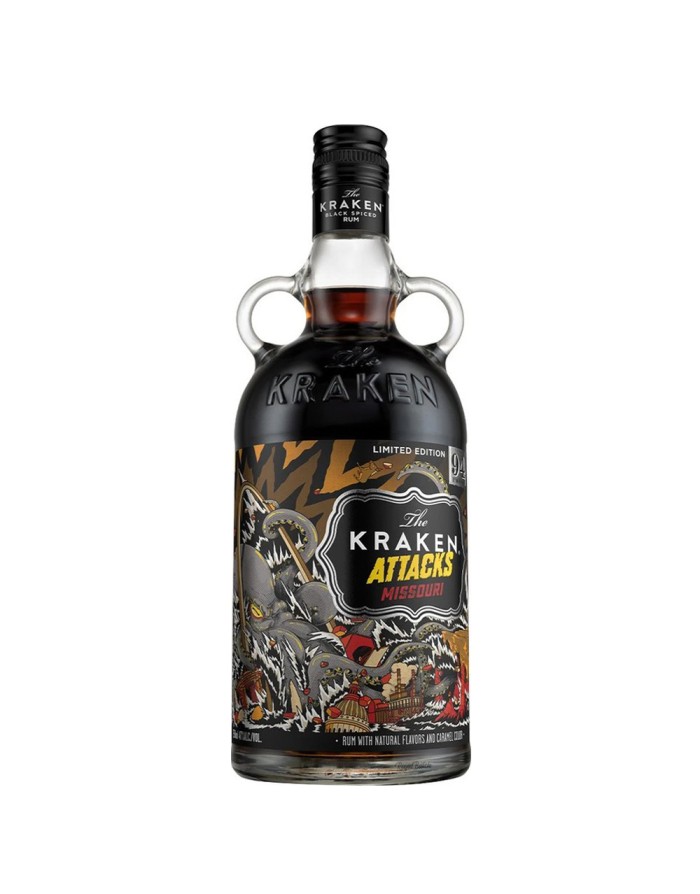 The Kraken Attacks Missouri Limited Edition Rum