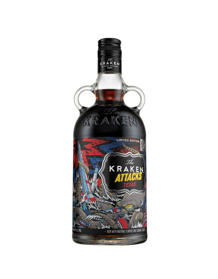 The Kraken Attacks Texas Limited Edition Rum