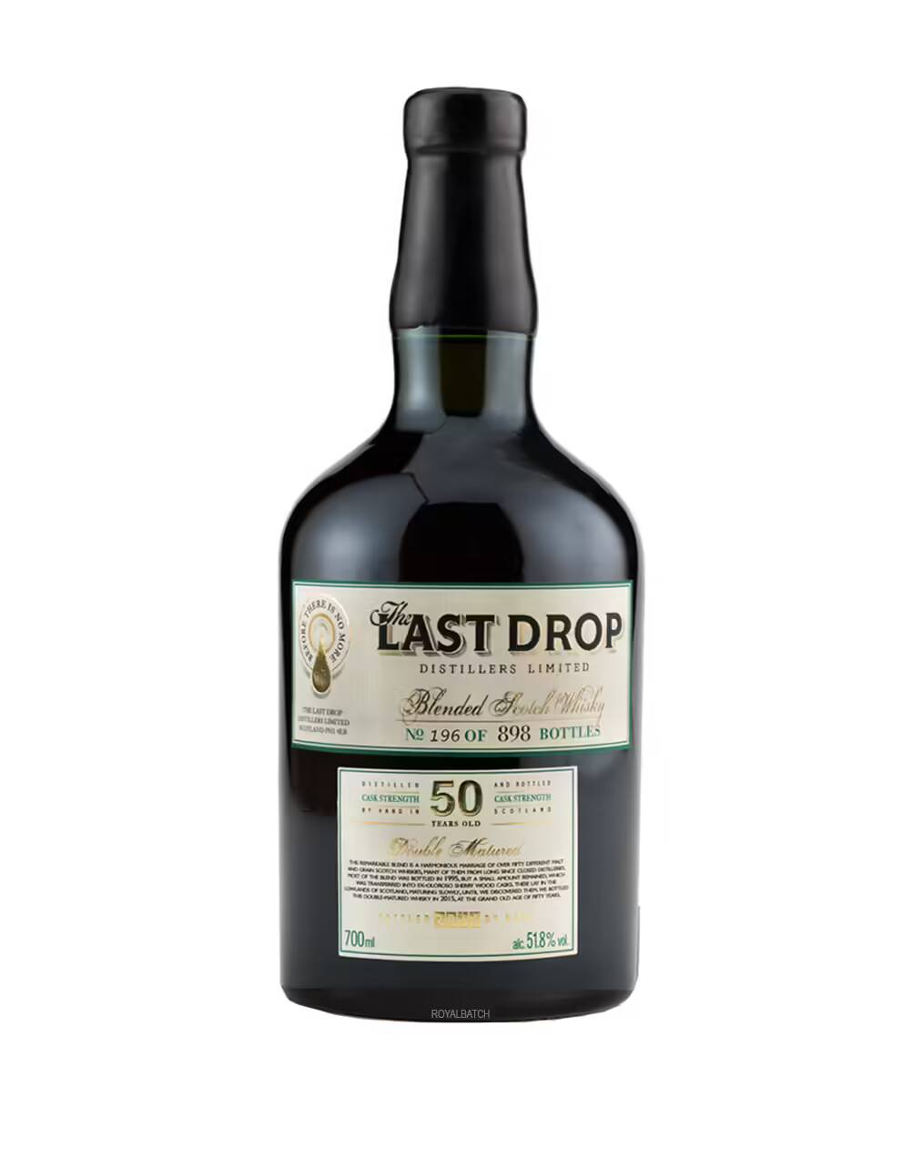 The Last Drop Double Matured 50 Year Old Scotch Whisky