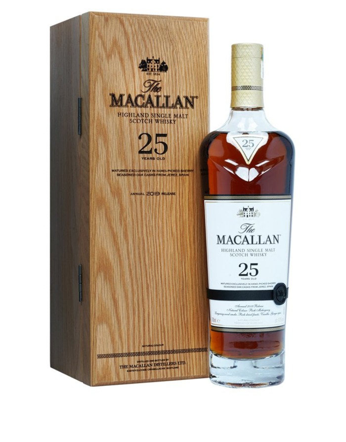 The Macallan Sherry Oak 25 Year Old Scotch whisky