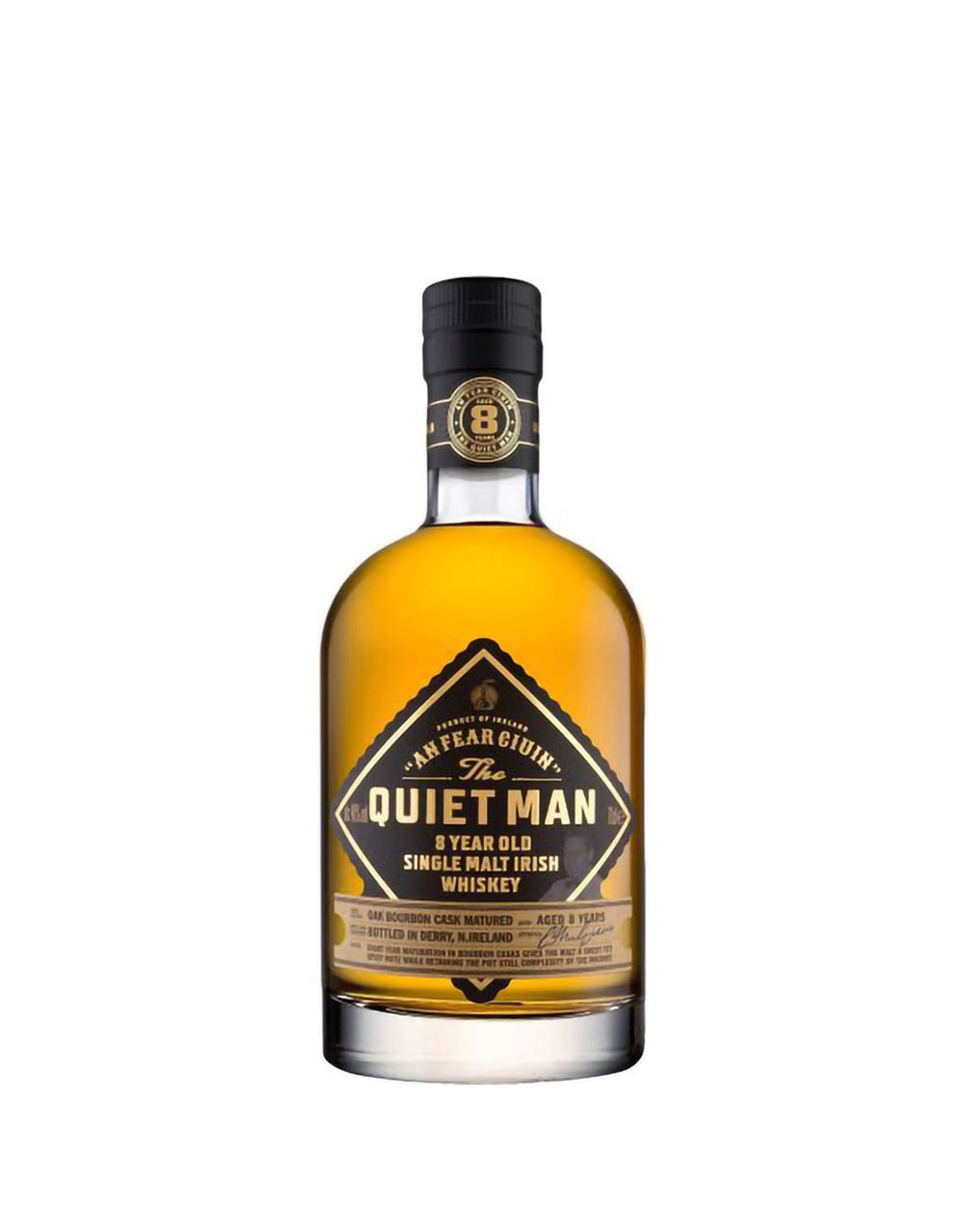 The Quiet Man 8 Year Old Single Malt Irish Whiskey